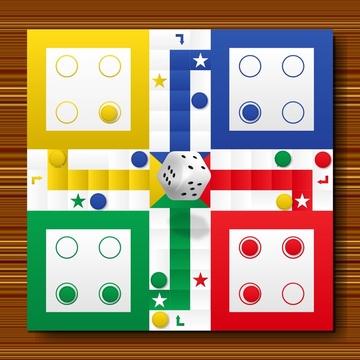 Vector juego de ludo vector increíble gratis