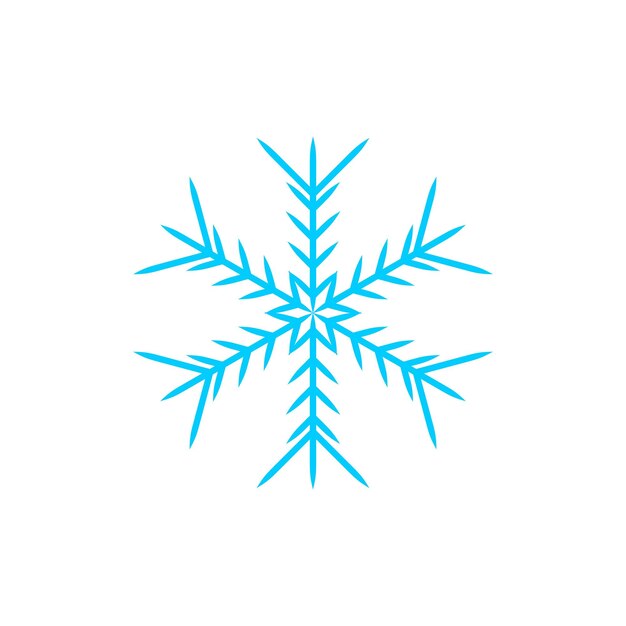 juego de nieve con el símbolo del elemento copo de nieve