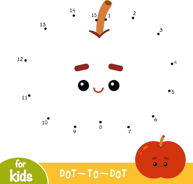 Juego de números educación juego de punto a punto para niños Apple