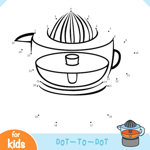Juego de números juego educativo para niños Electric Citrus Juicer