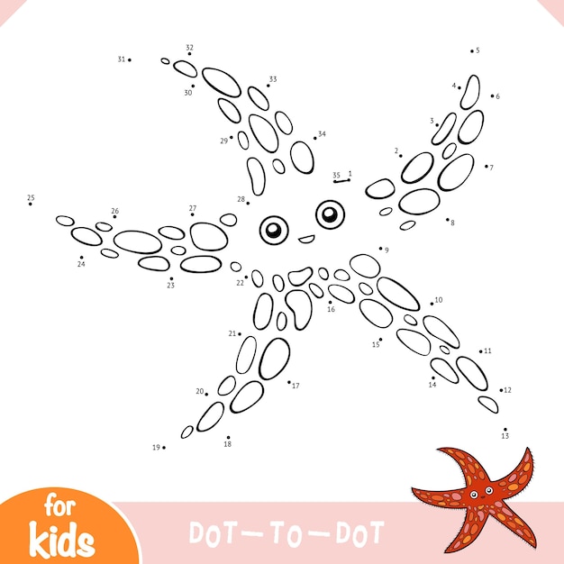 Juego de números juego educativo para niños Starfish