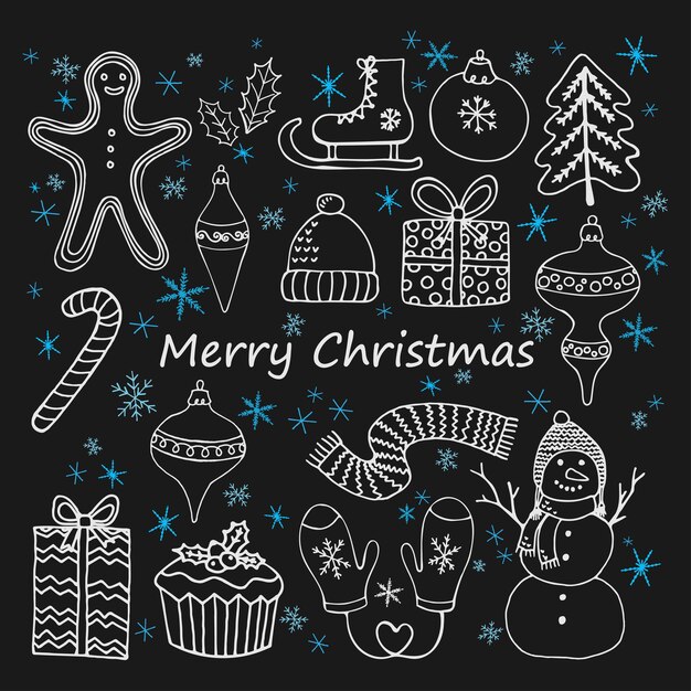 Juego de pegatinas coloridas, manoplas de muñeco de nieve, cupcake, árbol de Navidad, juguetes de Año Nuevo, sombrero de galleta, regalo de patines