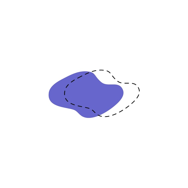juego de pinceles de dibujo a mano garabateo