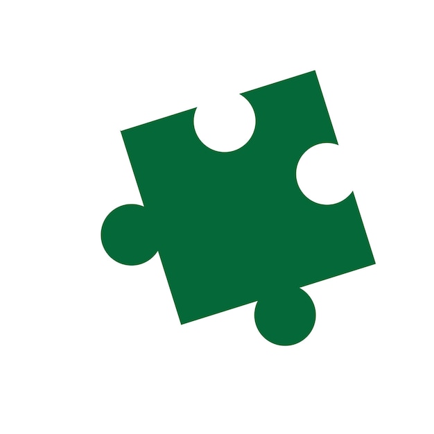 Juego Puzzle vector Icono Diseño Ilustración