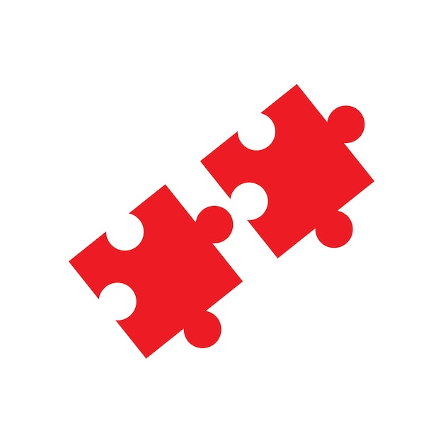 Juego Puzzle vector Icono Diseño Ilustración