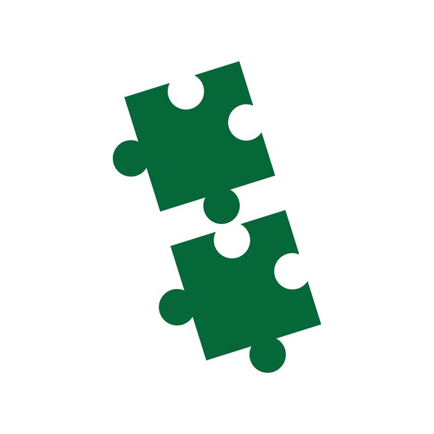 Juego Puzzle vector Icono Diseño Ilustración