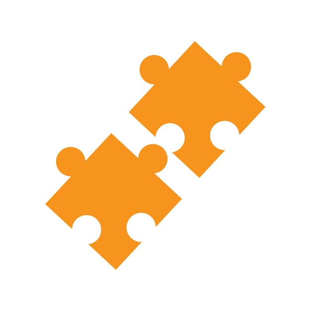 Juego Puzzle vector Icono Diseño Ilustración