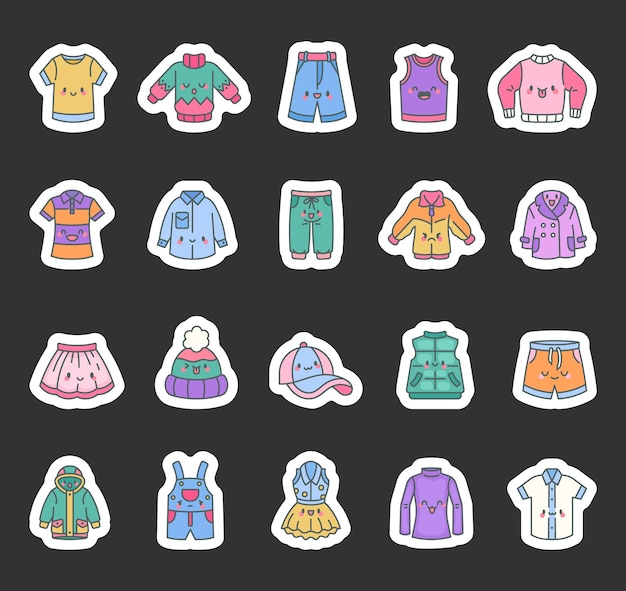 Un juego de ropa linda y encantadora con adorables