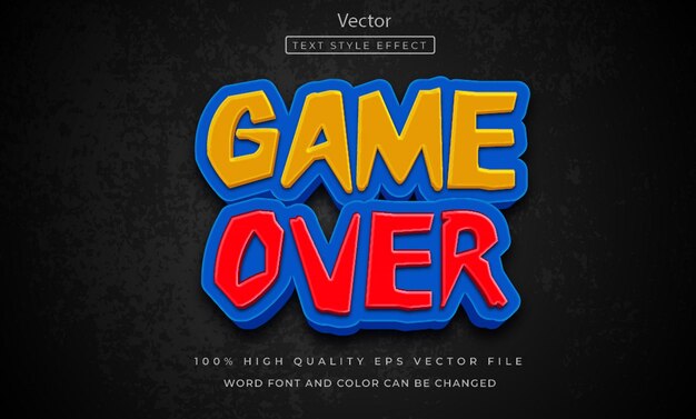 Juego sobre efecto de texto estilo 3d de píxeles editables