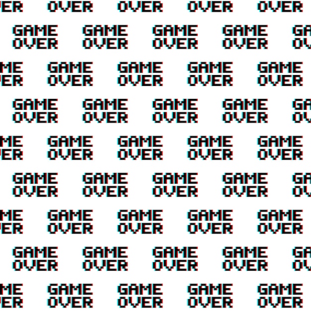 juego sobre Pixel art para diseño de juegos patrón negro sobre fondo blanco