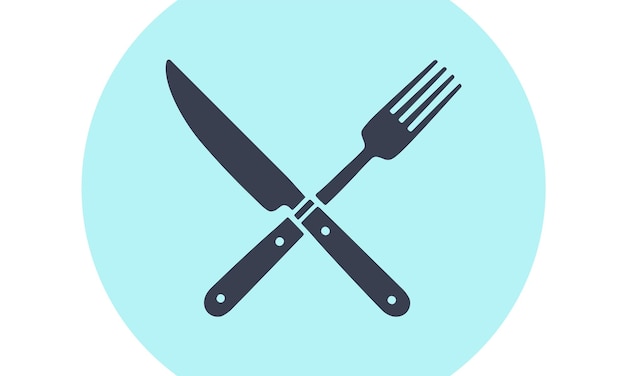 Juego de tenedor de cuchillo de restaurante