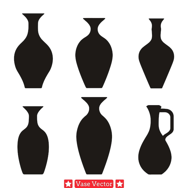 Un juego de vasos vectoriales divertidos y diseños animados para empresas creativas