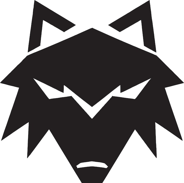 Vector juego de vectores de logotipo de manada de lobos para empresas orientadas al equipo