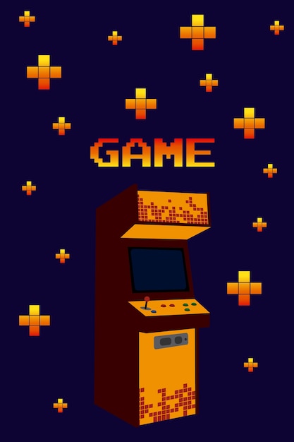 Juego vintage arcade