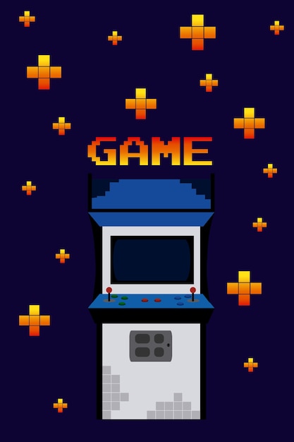 Juego vintage arcade