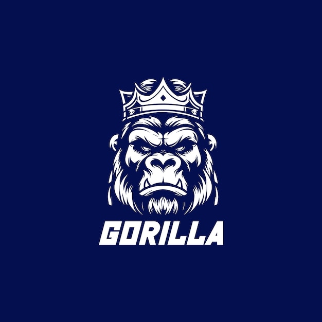 Los juegos de diseño de logotipos de gorilas encarnan el poder y la resiliencia con nuestra personalización Perfecto para marcas audaces