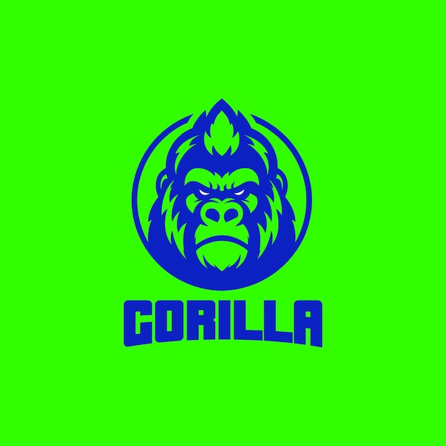 Los juegos de diseño de logotipos de gorilas encarnan el poder y la resiliencia con nuestra personalización Perfecto para marcas audaces