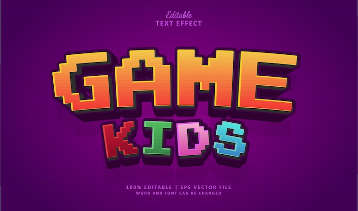 Vector juegos para niños