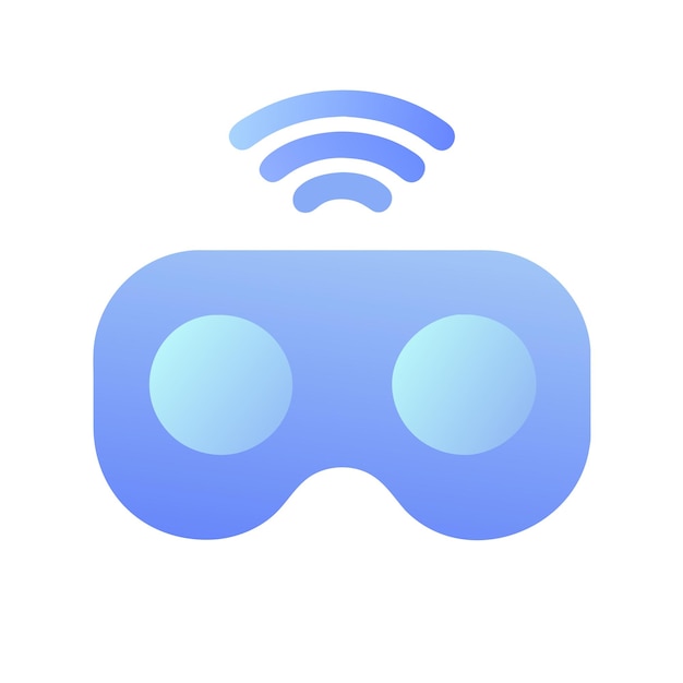 juegos de realidad virtual gráficos vectoriales ilustración formato de archivo fuente EPS escala sin pérdidas icono desi