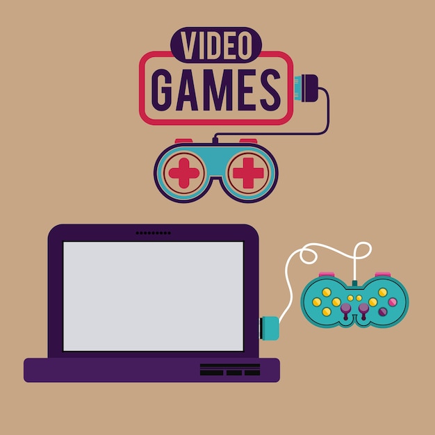 Vector juegos de video