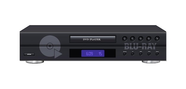 Jugador de DVD realista