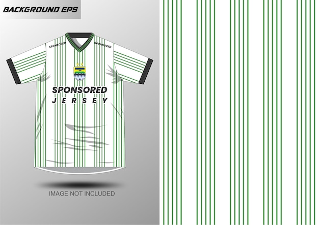 Jugador de fondo de la camiseta Persib Bandung Away 2023 Sublimación blanca