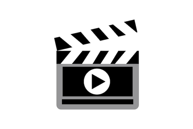 Jugador de video Icon Vector de reproductor de video icono vector de control del reproductor de medios icono de reproducción vectorial