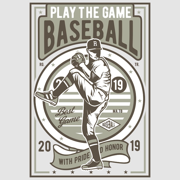 Jugar el juego de beisbol