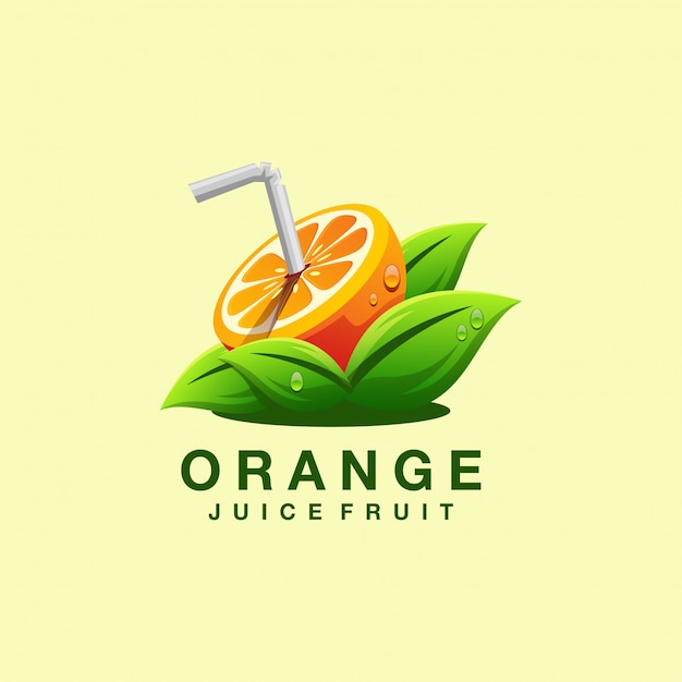 Jugo logo diseño vector ilustrador