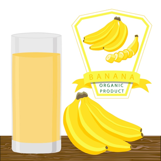 Jugo de productos ecológicos naturales dulces y sabrosos