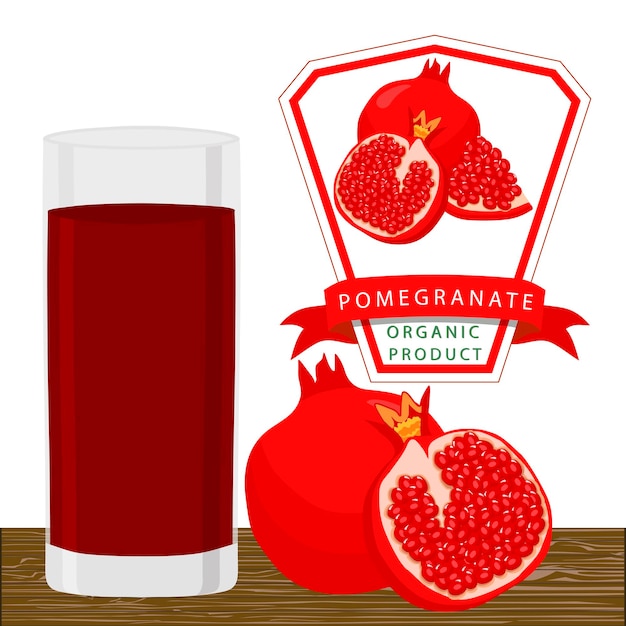 Jugo de productos ecológicos naturales dulces y sabrosos