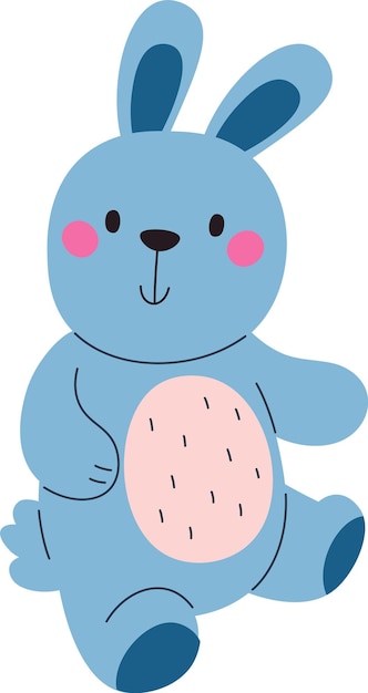 Juguete de peluche de conejo
