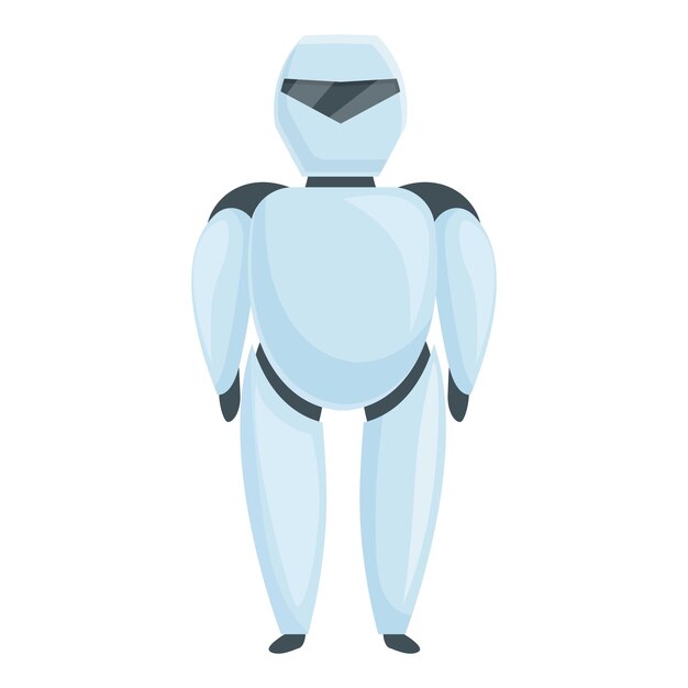 Juguete robot icono dibujos animados vector tienda elemento de juego
