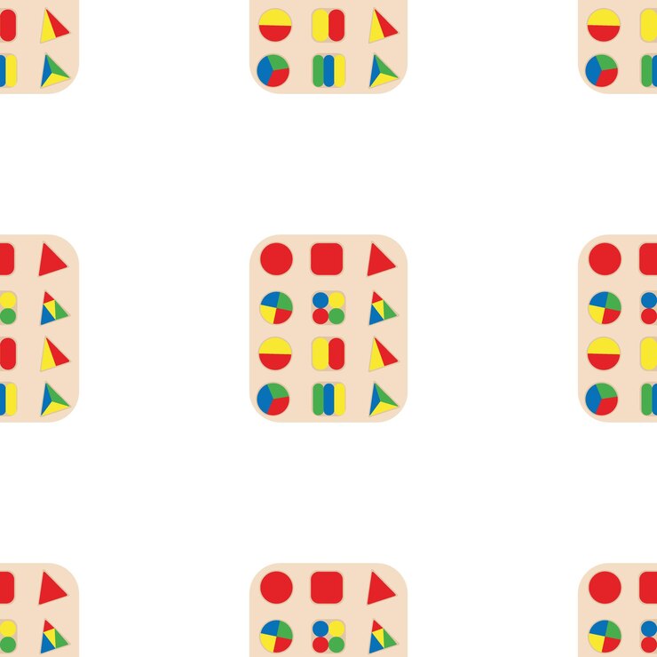 Vector juguetes de madera para niños, juegos educativos, juguetes lógicos para niños en edad preescolar, sistema montessori