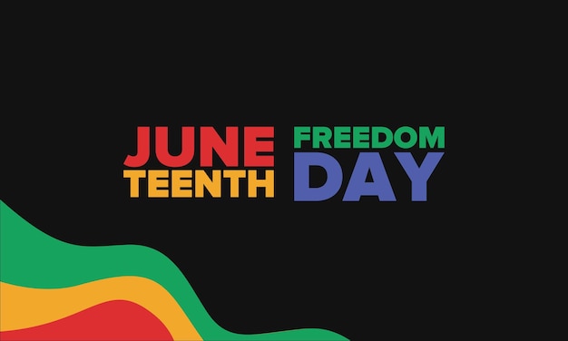 Juneteenth Día de la Independencia Día de la Libertad o de la Emancipación La fiesta estadounidense se celebra en junio