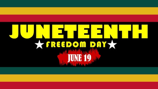 Juneteenth Día de la Libertad Símbolo de esperanza y futuro