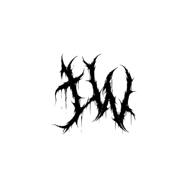 JW monograma logotipo diseño carta texto nombre símbolo monocromo logotipo alfabeto carácter simple logotipo