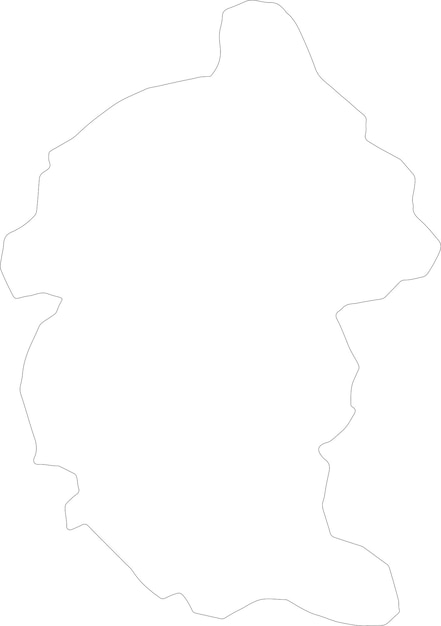 Vector kaegalla mapa del contorno de sri lanka