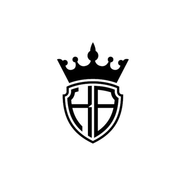 KB monograma logotipo diseño carta texto nombre símbolo monocromo logotipo alfabeto carácter simple logotipo