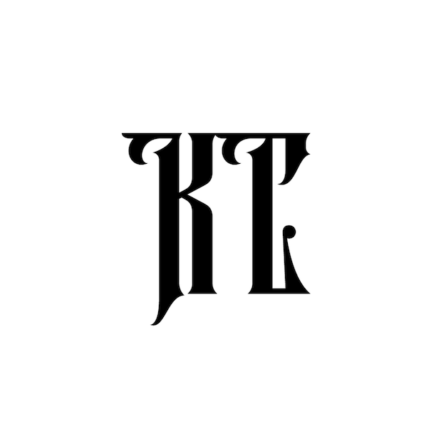 KC monograma logotipo diseño carta texto nombre símbolo monocromo logotipo alfabeto carácter simple logotipo