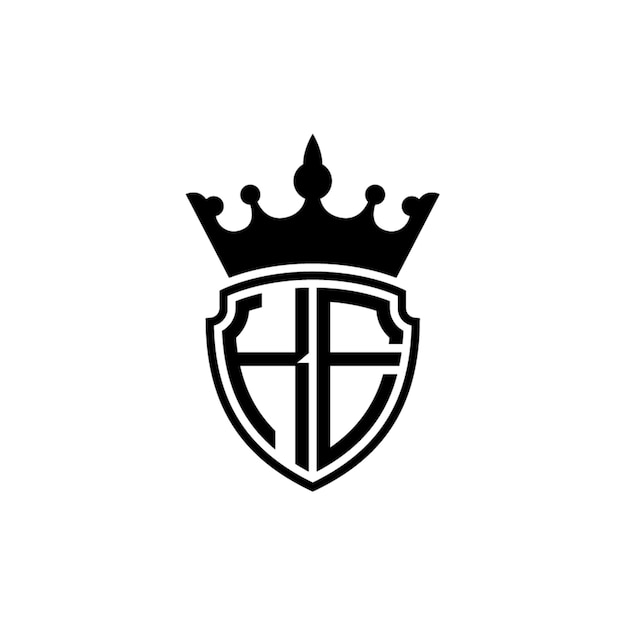 KE monograma logotipo diseño carta texto nombre símbolo monocromo logotipo alfabeto carácter simple logotipo