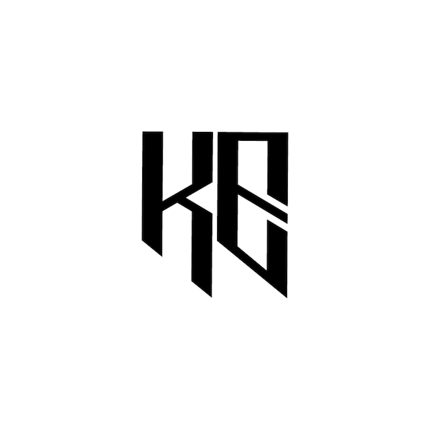 KE monograma logotipo diseño carta texto nombre símbolo monocromo logotipo alfabeto carácter simple logotipo