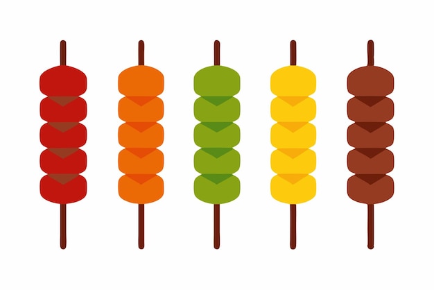 Kebab Color Art muestra la belleza de los Kebabs Grillados Clásicos