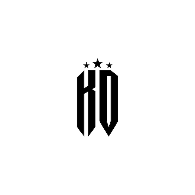 KF monograma logotipo diseño carta texto nombre símbolo monocromo logotipo alfabeto carácter simple logotipo