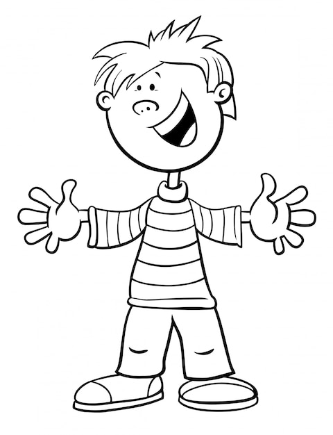 Kid Boy Color Book