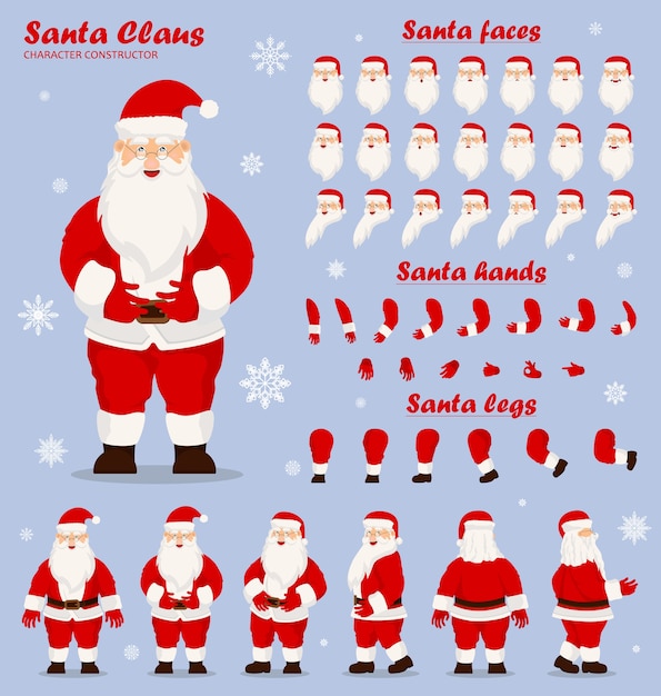Kit de creación de Papá Noel