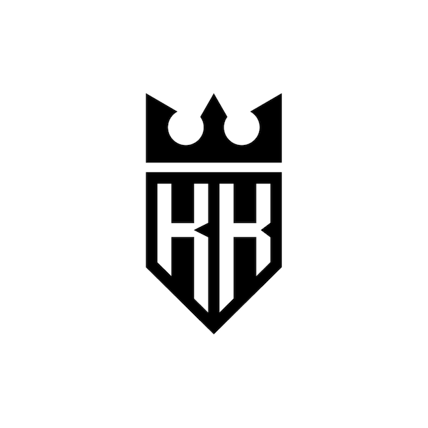 KK monograma logotipo diseño carta texto nombre símbolo monocromo logotipo alfabeto carácter simple logotipo