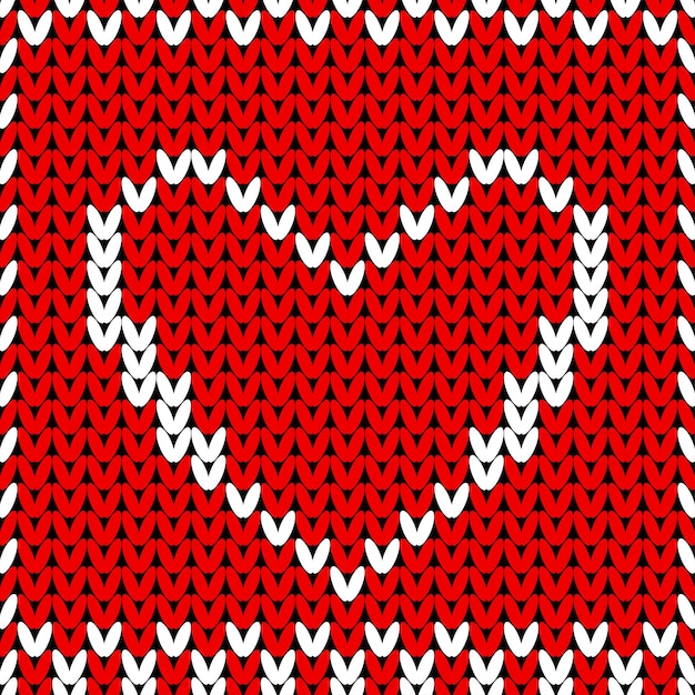 Knitted Seamless Pattern Background Knit Texture for Design New Year Card Christmas Invitation