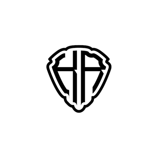 KR monograma logotipo diseño carta texto nombre símbolo monocromo logotipo alfabeto carácter simple logotipo