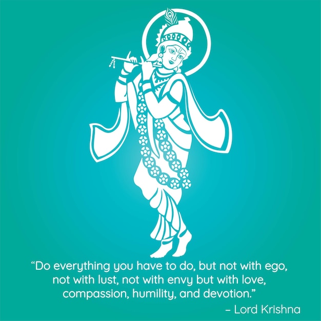 Vector krishna